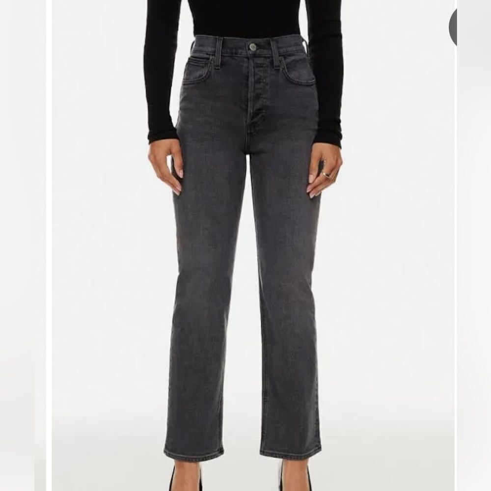 Aritzia Denim Forum Arlo High Rise Straight Leg Jeans 24 - Picture 5 of 15
